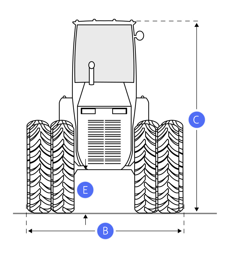 Picture of a YTO DFH-LF 80-904WD 4WD Tractor