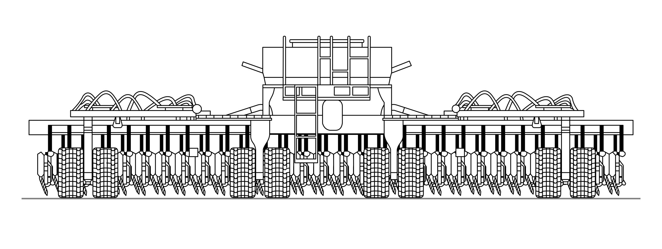 Morris Never Pin 34′ Air Drill Dimensions & Specs