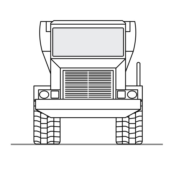  Picture of a ﻿Articulated Dump Truck