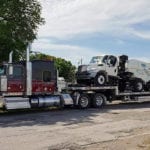Sweeper Truck Transport | Titan Worldwide | (888) 500-8884