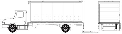 Straight Truck w Lift Gate | Titan Worldwide