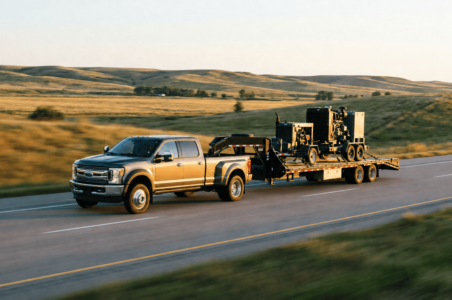 Heavy Truck on Highway